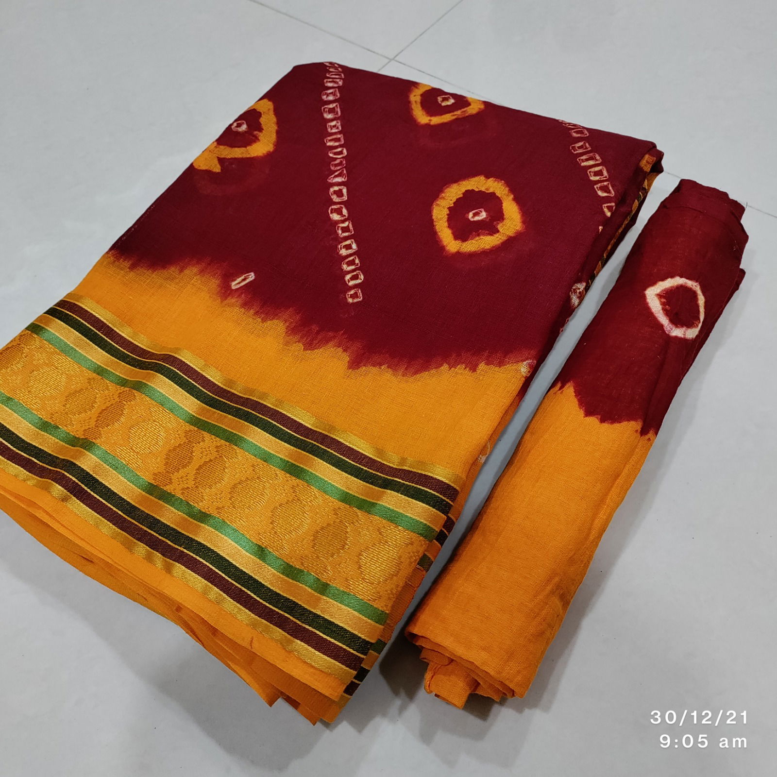 KGM Bandhani Printed Designer Non Catalog Sarees